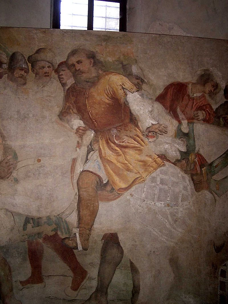 Il Romanino-98-Adorazione dei magi - Chiesa S. Maria della Neve - Pisogne